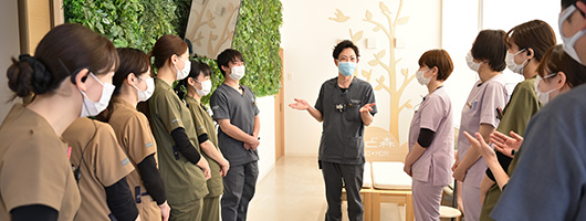 診療終了・後片付け