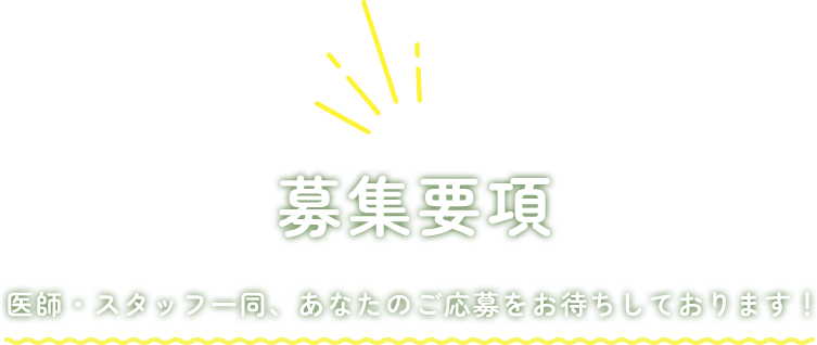 募集要項